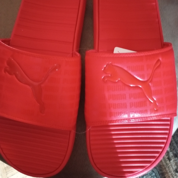 Puma cool cat red puma sandles - Picture 5 of 10
